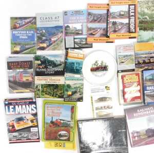 Railway related books, including The Decline of Steam by Colin T Gifford, The East Coast... - 2