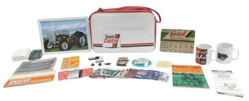 Castrol memorabilia, including a Castrol GTX mug, reproduction Wakefield Castrol Motor Oil,...