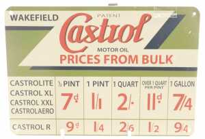 Castrol memorabilia, including a Castrol GTX mug, reproduction Wakefield Castrol Motor Oil,... - 5