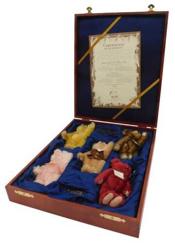 Steiff UK BabyBears 1994-1998 Baby Bear set, including Baby Bear 1994, Baby Bear 1995, Baby Bear...