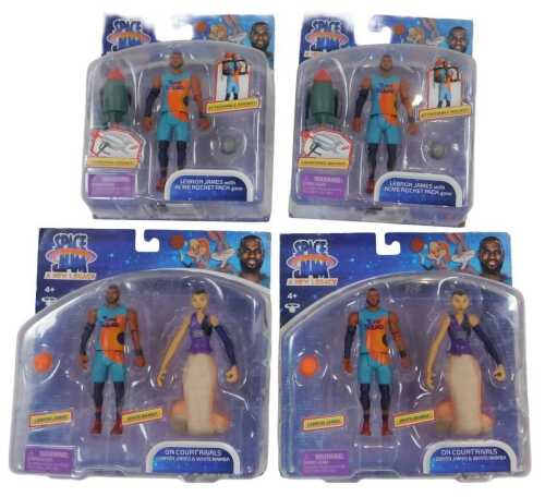 Moose Toys Space Jam a New Legacy Action Figures, including LeBron James with Acme Rocket Pack...