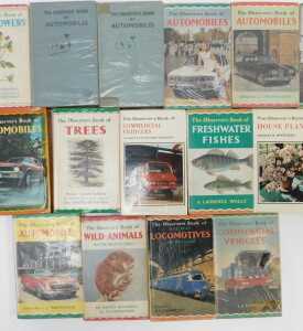 Observer's books, including Automobiles, Railway Locomotives, Birds, Freshwater Fishes,... - 4