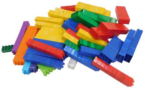Various Mega Blocks building blocks.