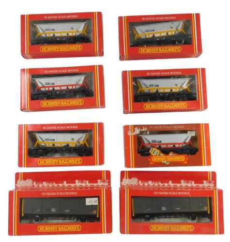 Hornby OO gauge rolling stock, including R249 MGR hopper wagon Speed Link livery, MGR hopper...
