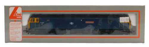 A Lima Models OO gauge Class 47 locomotive North Eastern, 47401, BR blue, boxed.