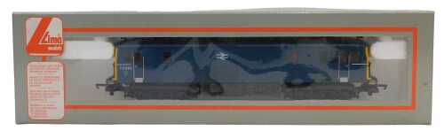 A Lima Models OO gauge Class 73 diesel electric locomotive, 73001, BR blue livery, boxed.