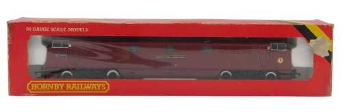 A Hornby OO gauge Class 52 diesel locomotive Western Courier, D1062, BR crimson livery, R352.