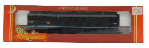A Hornby OO gauge Class 25 diesel locomotive, D5200, BR green livery, R878.