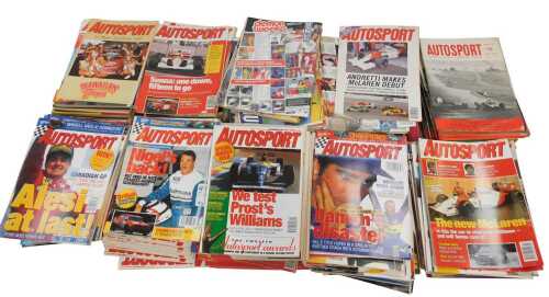 Autosport magazines, predominantly from the early 1990s. (2 boxes)