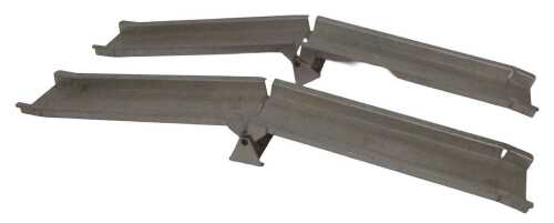 A pair of aluminium ramps.