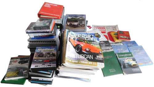 Motorsport and other magazines and DVDs, including Top Gear The Great Adventures 3, A...