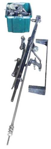 Various car parts, including drive shaft, drop links, etc. (a quantity)