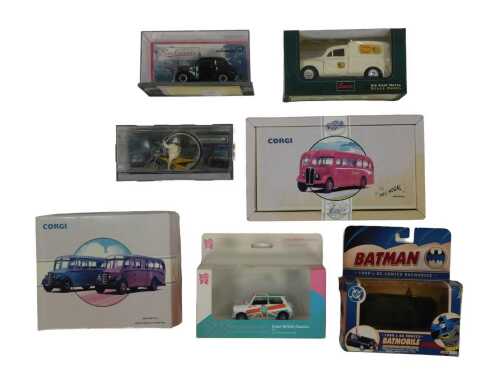 Corgi, Saico and Norev boxed diecast, including Corgi Classics the AEC Regal, a Corgi 1960s DC...