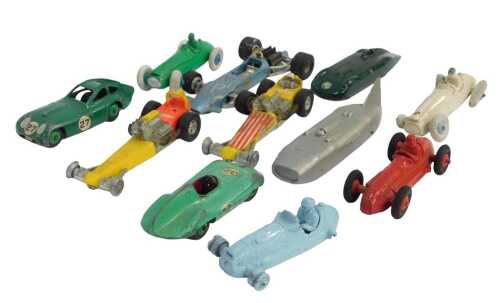Dinky Toys, including a Connaught, a Dinky Toys Bristol 450, a Dinky Toys Maserati, a Dinky Toys...