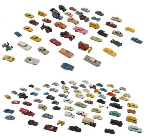 Matchbox and other diecast, including No. 38 carrier refuse collector, Matchbox No. 60 Morris J2...