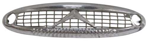 A Daimler SP250 chrome grille.