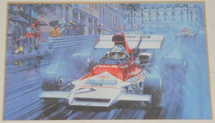 Nicholas Watts. BRM The Final Grand Prix Victory 1972 Monaco Grand Prix, showing Pierre Beltoise...