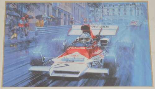 Nicholas Watts. BRM The Final Grand Prix Victory 1972 Monaco Grand Prix, showing Pierre Beltoise...