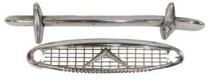 A Daimler SP250 chrome front grill and bumper. (2)