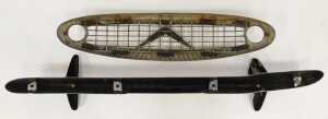 A Daimler SP250 chrome front grill and bumper. (2) - 3