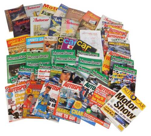 Auto Sport magazines, including Motorsport, Auto Sport, and others. (a quantity)
