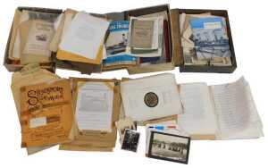Ruston and Hornsby ephemera, including catalogues, expense accounts, company service bulletins,...