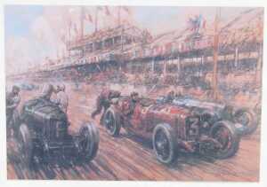 Automobilia related magazines and prints, including 1950s Motorsport magazines, History of the... - 2