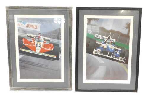 Gavin Macleod. Artist signed prints, including Born Racer by Gavin Macleod The Australian Grand...