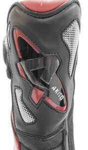 A pair of Atiko M-Pack motorcycle boots, size 9, with Tuffman soles. - 5