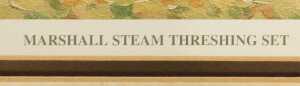 Robin Wheeldon. Artist signed prints, including Steam Ploughing, 678/750, Harvesting, artist... - 3