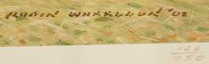 Robin Wheeldon. Artist signed prints, including Steam Ploughing, 678/750, Harvesting, artist... - 4