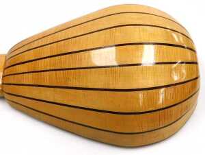 A late 20thC lute, by Lancelot H Clarke, Morpeth, 1990, with fifteen strings. - 6