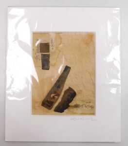 Caroline Richmond (early 21stC). Nelson's Victory, collage of copper and wood from HMS Victory,... - 3