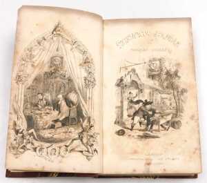 Dickens (Charles). The Posthumous Papers of The Pickwick Club, first edition, half calf with... - 2