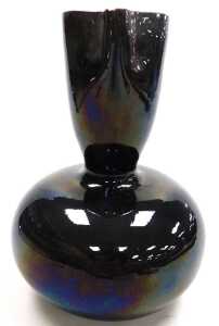 A late 19thC Samuel Lear Arts and Crafts Japanese style pitcher, designed by Christopher Dresser,... - 2