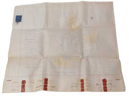 A Victorian indenture, dated 1844, between William Goulding, of Washingborough in the county of...