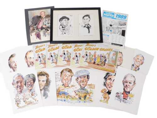 Shelbourne (Terry). Terry's Golden Greats, five copies, four dedicated, published by The...