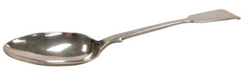 An Edward VII silver Fiddle pattern tablespoon, London 1903, 2.42oz.