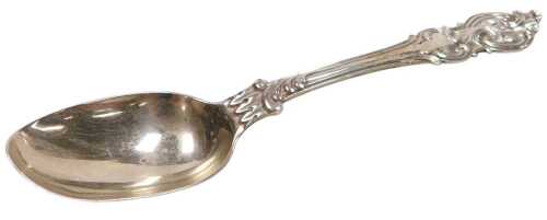 A pair of 19thC silver Old English pattern teaspoons, stipple and crest engraved, stamped IN and...