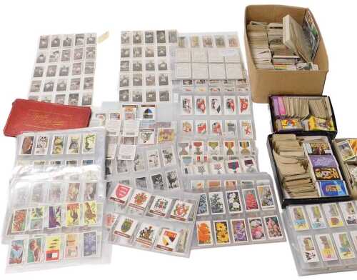 Cigarette cards. Including Gallaher Birds' Nests & Eggs, Mars Confections Famous Escapes,...