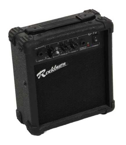 A Rockburn G-10 guitar amplifier.