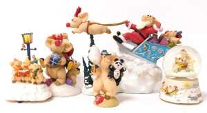A Piggin' Greatest Hits 2003 boxed set, together with Piggin' Jingle Bells, boxed, Candy Kisses,... - 3