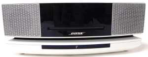 A Bose Wave SoundTouch music system, series IV, with remote and instructions. - 2