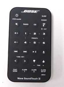 A Bose Wave SoundTouch music system, series IV, with remote and instructions. - 4