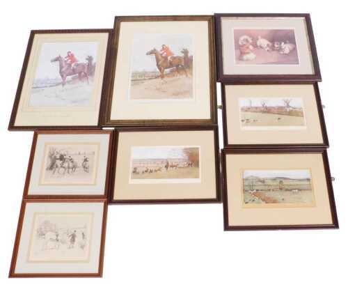 After Cecil Aldin. Various prints, to include Sweetest Music in the World, Easier Said than Done,...