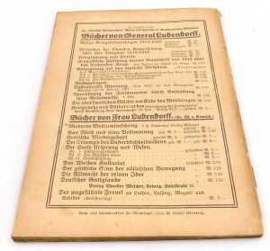 Ludendorff (Erich). Vernichtung der Freimaurerei durch Enth&uuml;llung ihrer Geheimnisse, published... - 3