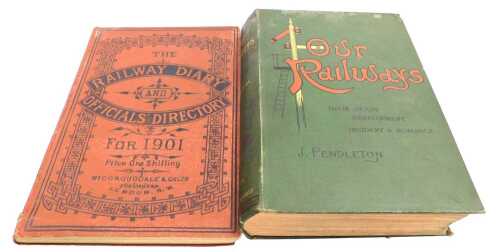 Pendleton (J). Our Railways, illustrated green cloth, vol II, published by Cassell & Co. Limited,...