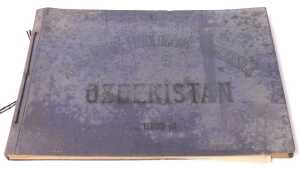 A book for 15th International Congress of Physiologists, Uzbekistan 1935, folio, blue cloth with... - 5