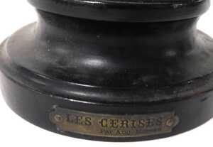 A pair of late 19thC French spelter figures, after Auguste Moreau, named as Les Crises, and Les... - 4
