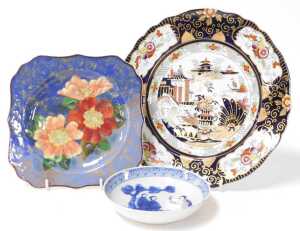 A group of ceramics, including a Royal Doulton figure of the Old Balloon Seller HN1315, Wedgwood... - 2